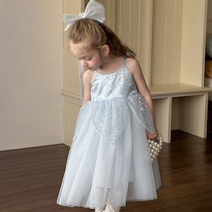 夏ベール付き花びらデザインワンピース