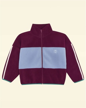 【THE CAMPAMENTO KIDS】BURGUNDY POLAR SWEAT