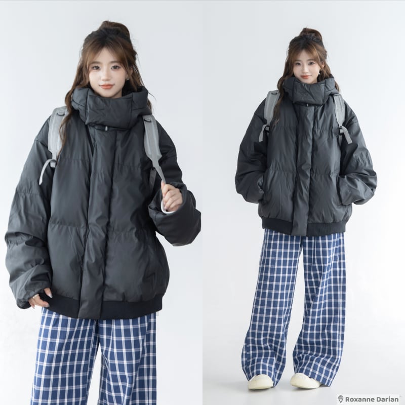 ダウンジャケット レディース ニッチ 冬モデル ウォームホワイト