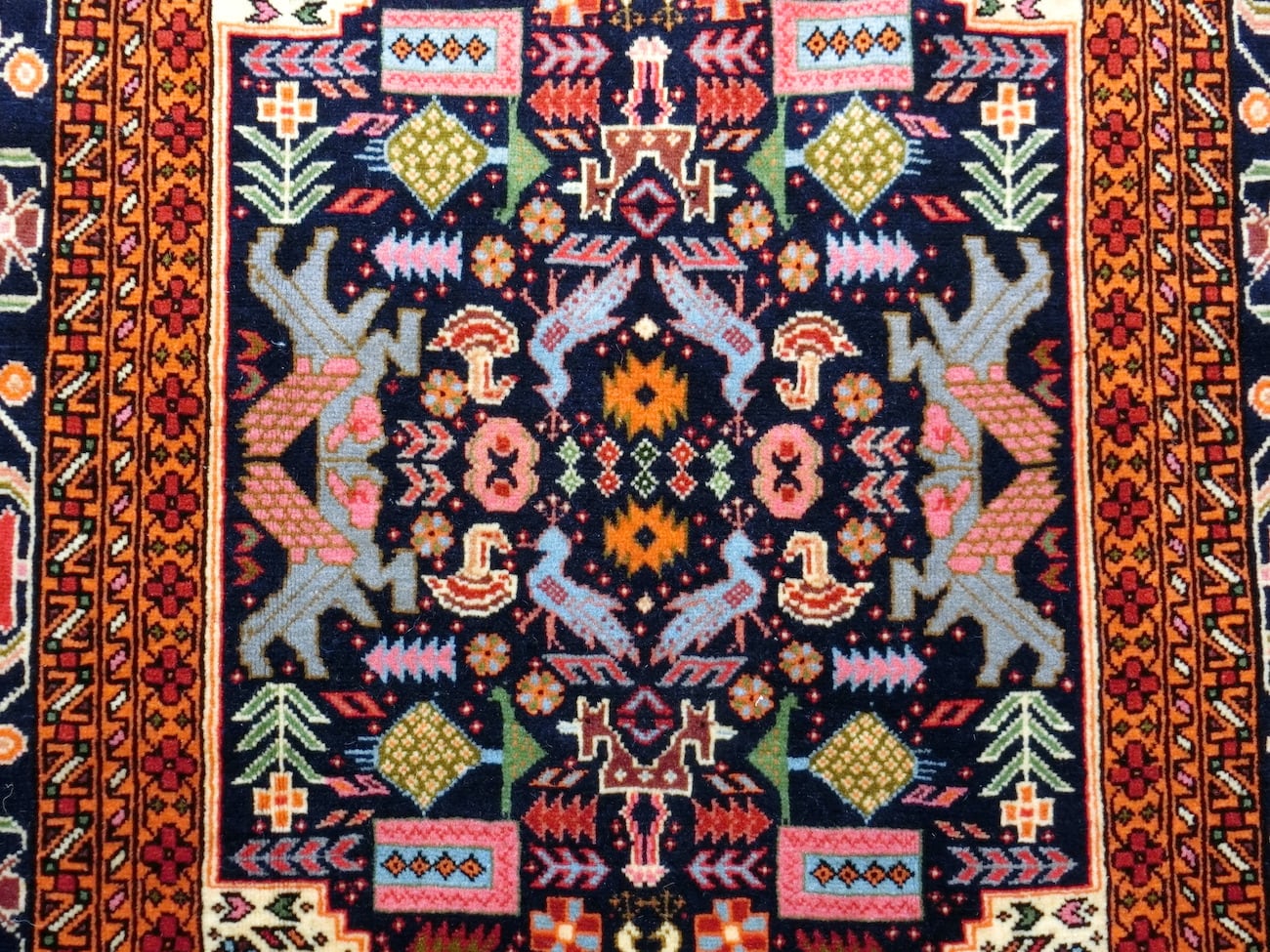 バルーチ絨毯 手織り バルーチ族【リビングサイズ】A11 | Heris Carpet