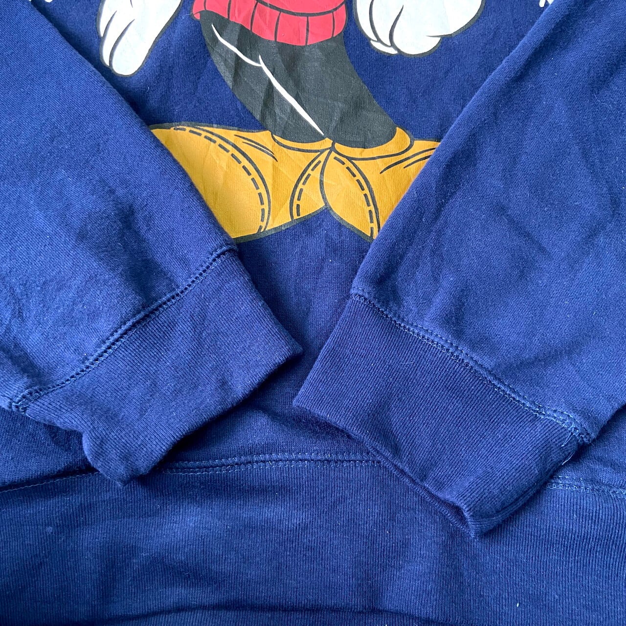 ビッグサイズ Disney Store ミッキーマウス スウェット プルオーバーパーカー メンズxxl 古着 大きいサイズ レディース ディズニー キャラクターデザイン ネイビー 紺色 パーカー Swe30 Cs2211 50 Cave 古着屋 公式 古着通販サイト