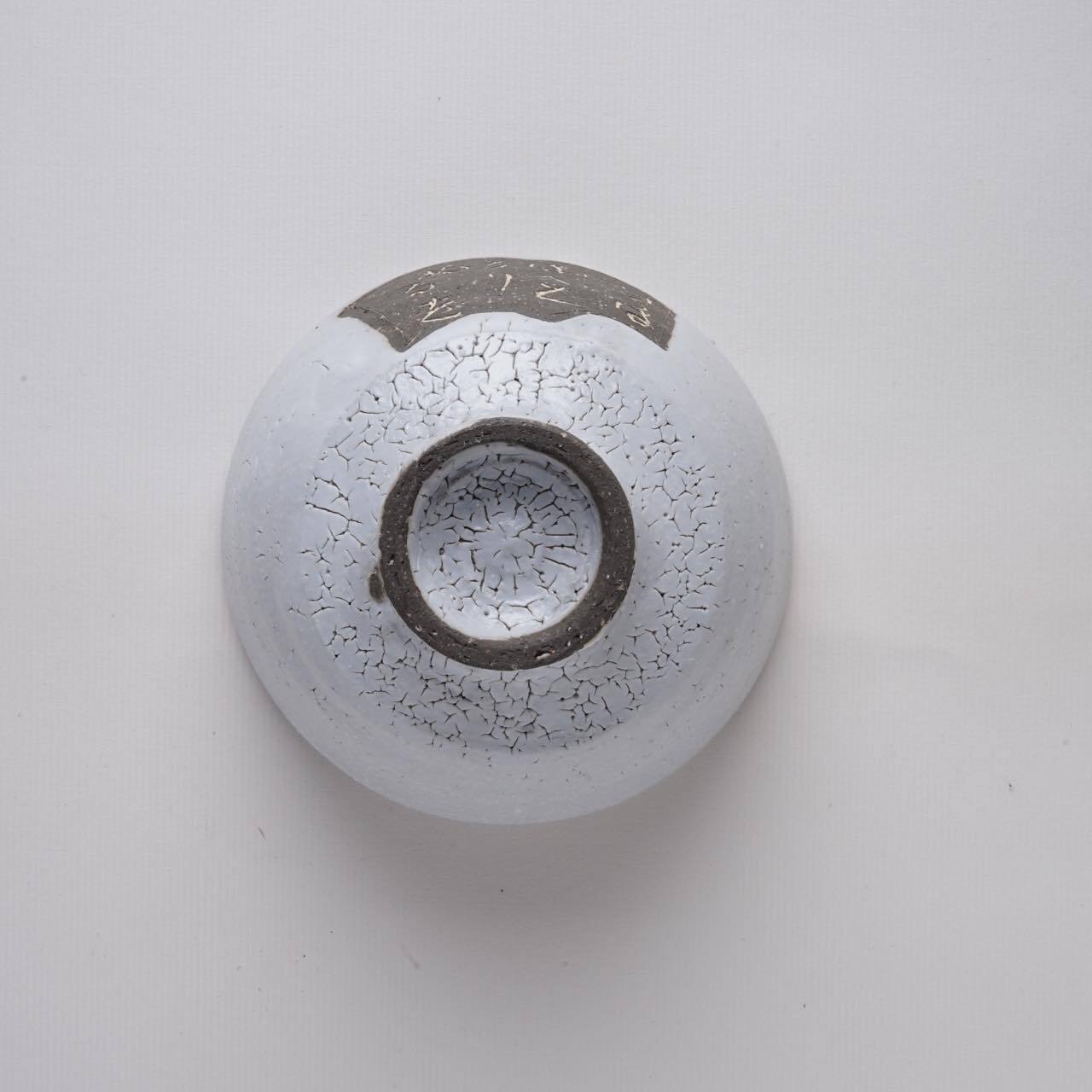 【新品未使用】抹茶茶碗　茜窯　安藤敏彦作　瀬戸焼　御題『青』茶碗　共箱ウコン布 抹茶茶碗（旧・御題茶碗「本」） 安藤敏彦作 | 加藤兆之助商店