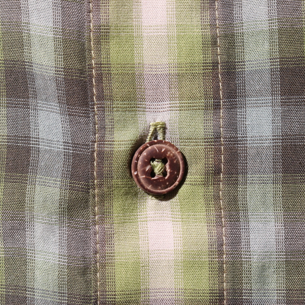 美品 M 05年 オンブレチェックシャツ Patagonia 緑 パタゴニア グリーン ombre