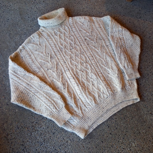 タートルネック アランニット used [212107]