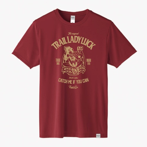 【在庫限りで販売終了】Dry T-Shirt / TLL / Burgundy