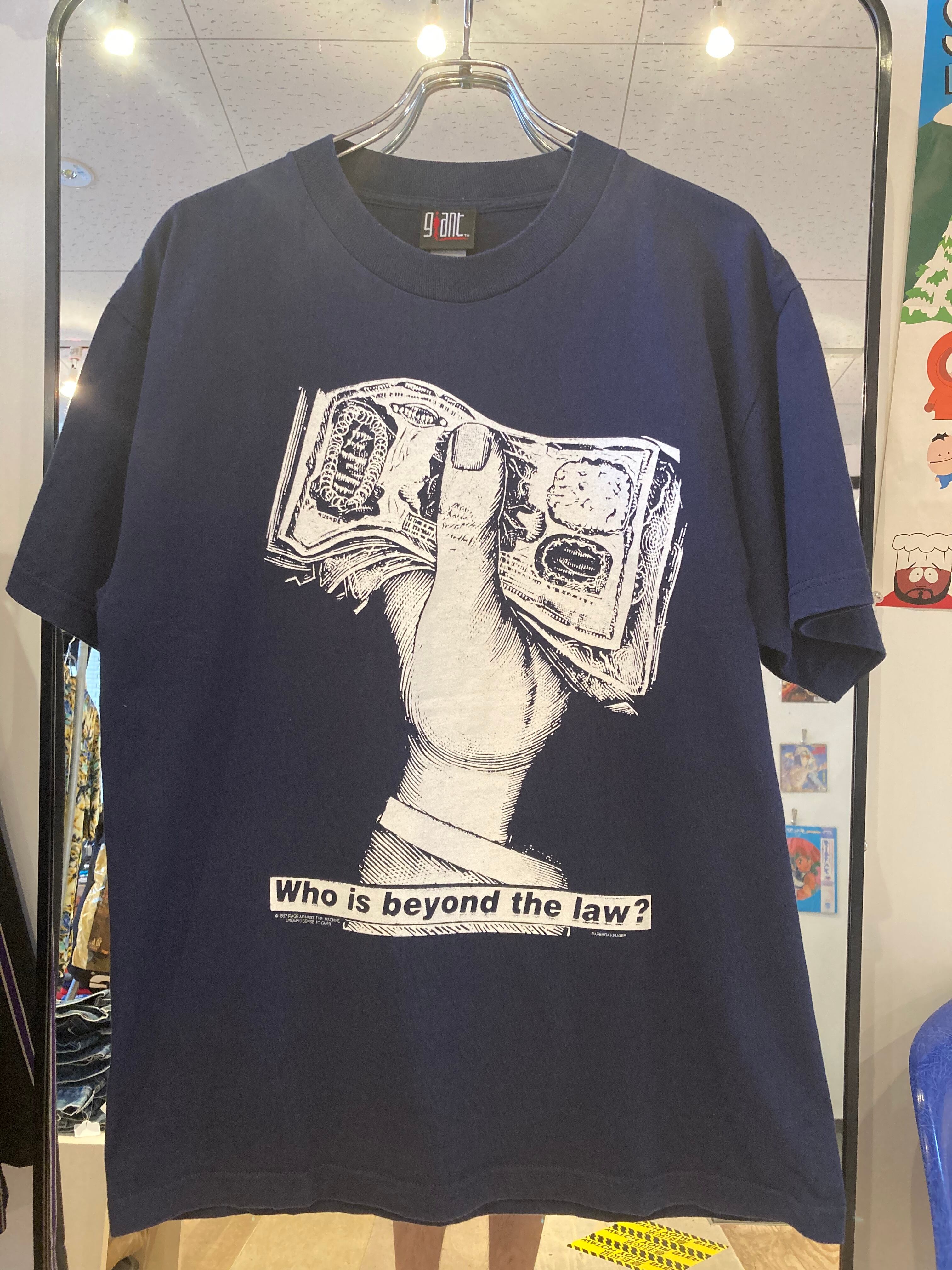 【希少・未使用】rage against the machineツアーTシャツ