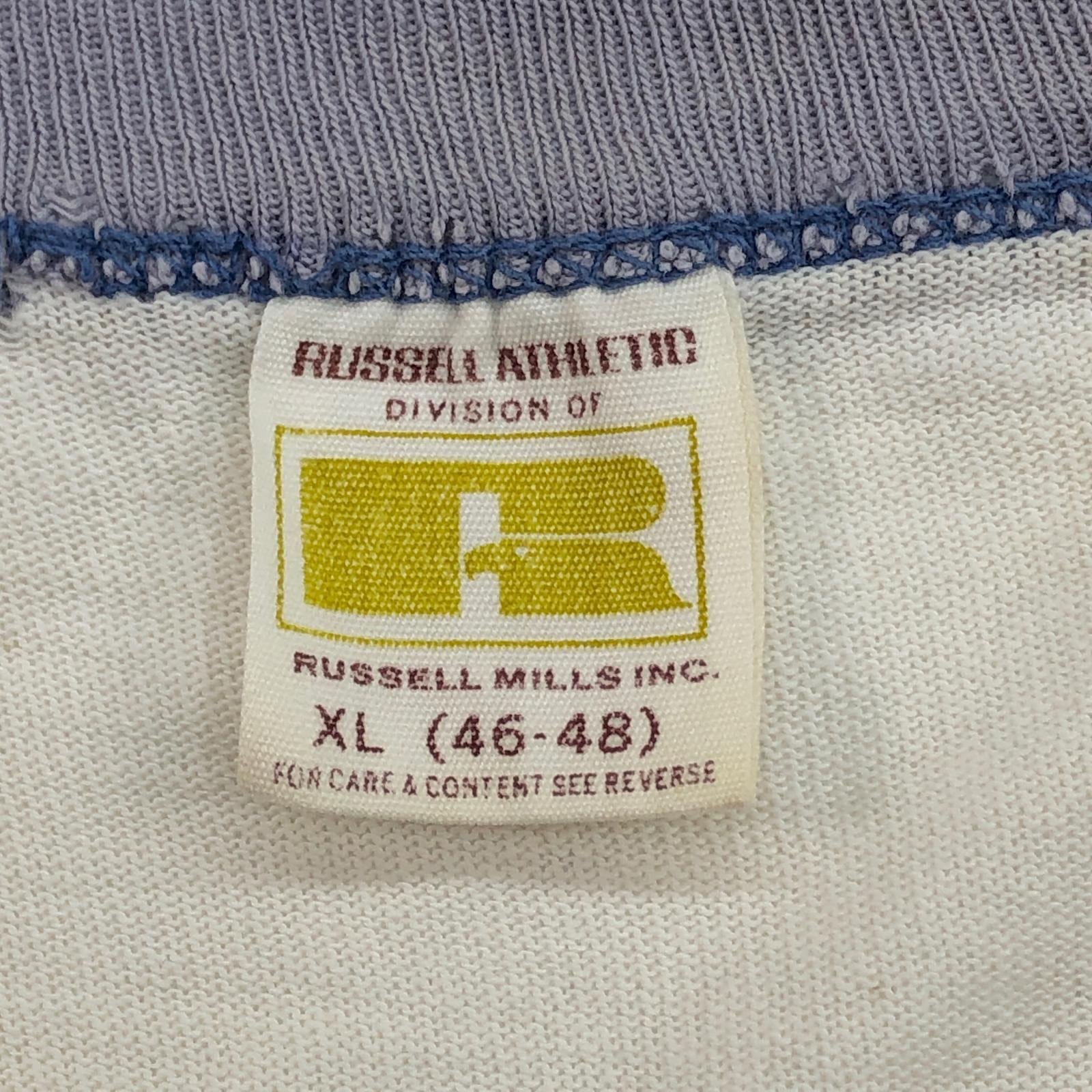RUSSEL ラッセル 70年代 USA製 金タグ 初期 C.S.M TRACK リンガー T