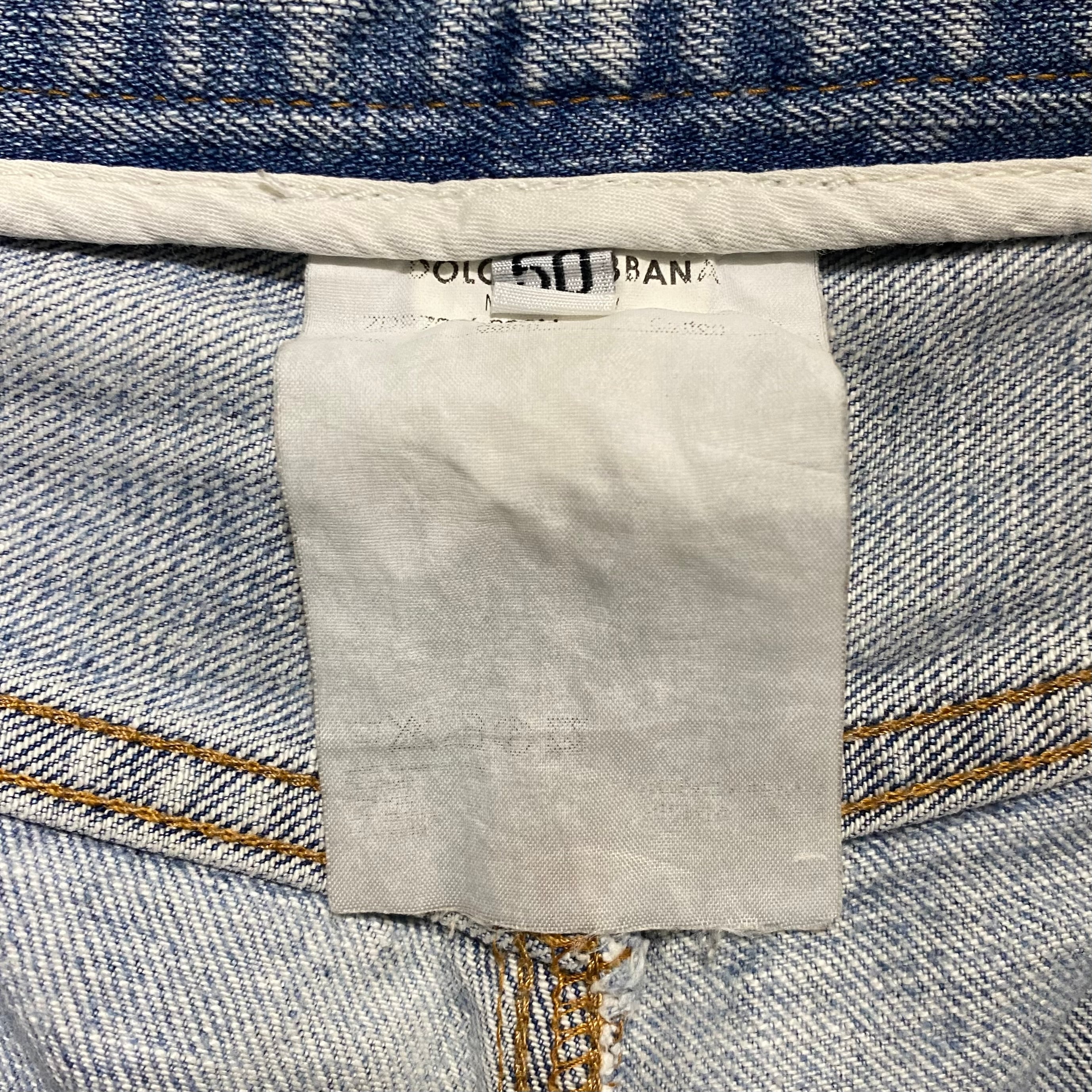 DOLCE&GABBANA crush denim pants “Hollywood COWBOY” | NOIR ONLINE
