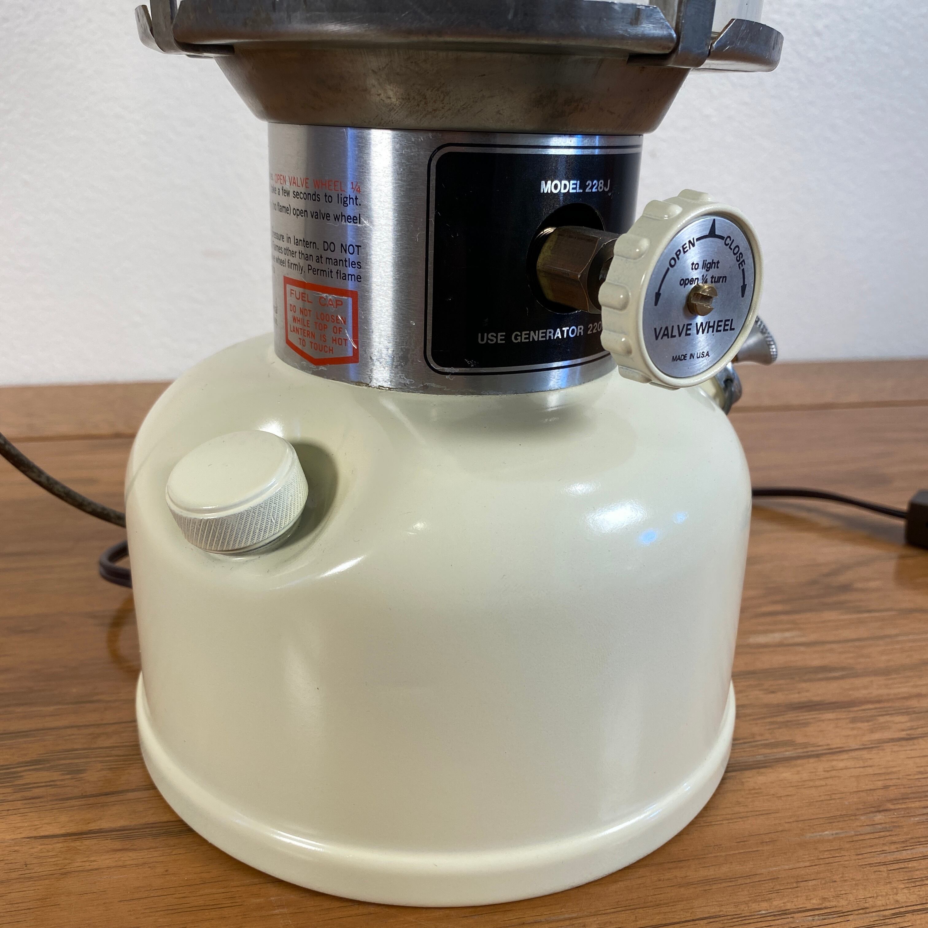 Coleman 220J ヴィンテージランタン 1976年12月製造 U.S.A