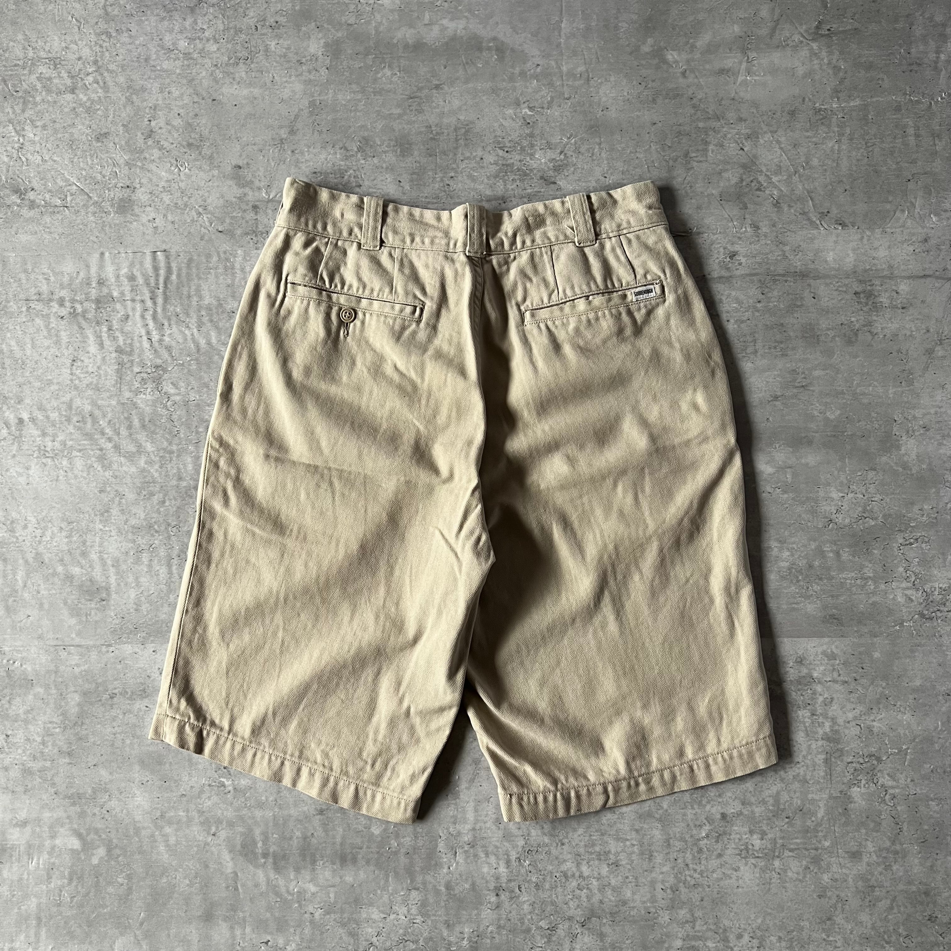 90s 初期 “good enough” Herringbone pattern shorts 90年代 ...