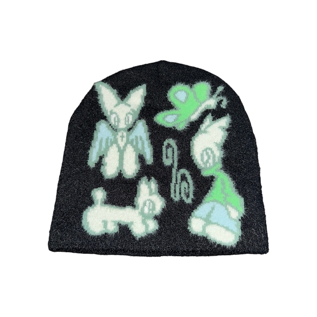 【nakarenya × MINERAL】Mohair beanie