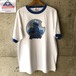 XZ793 00s Tシャツ クッキーモンスター セサミストリート リンガーT