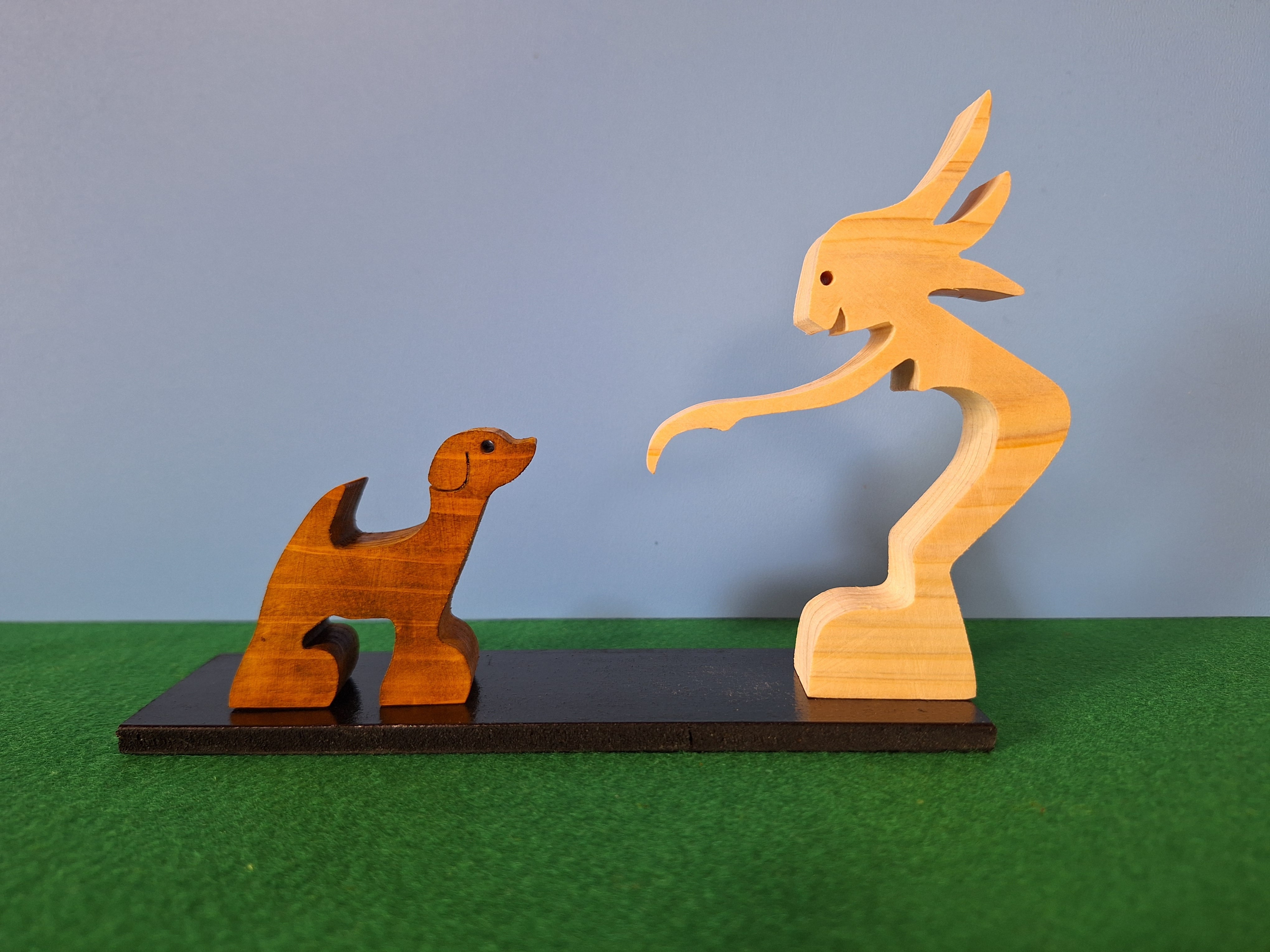 木工アート Woman&Dog | 工房 和み