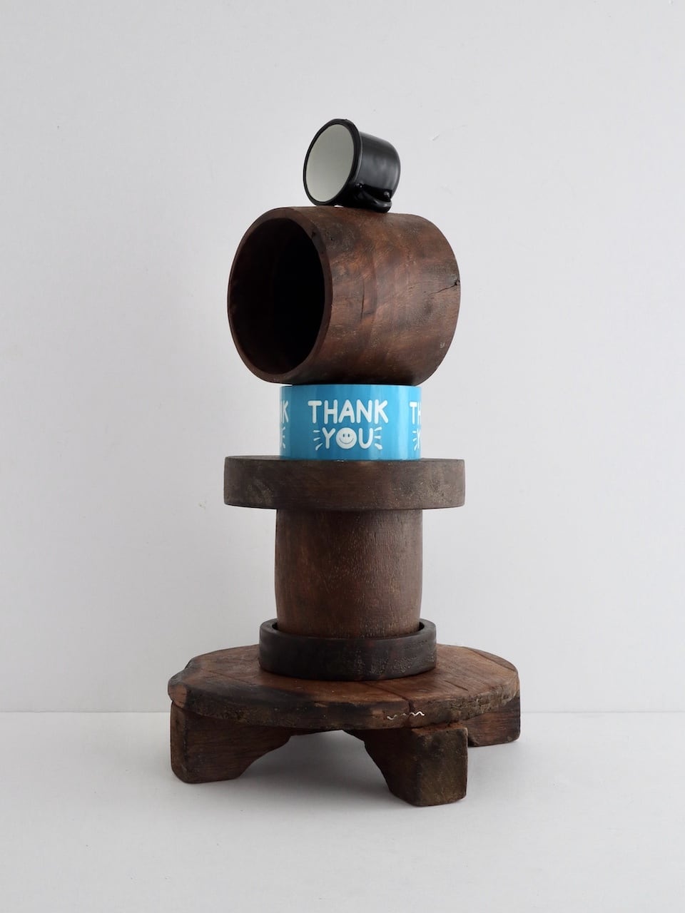 ヴィンテージ ウッドスタンド 5 / Vintage Wooden Stand PUEBCO