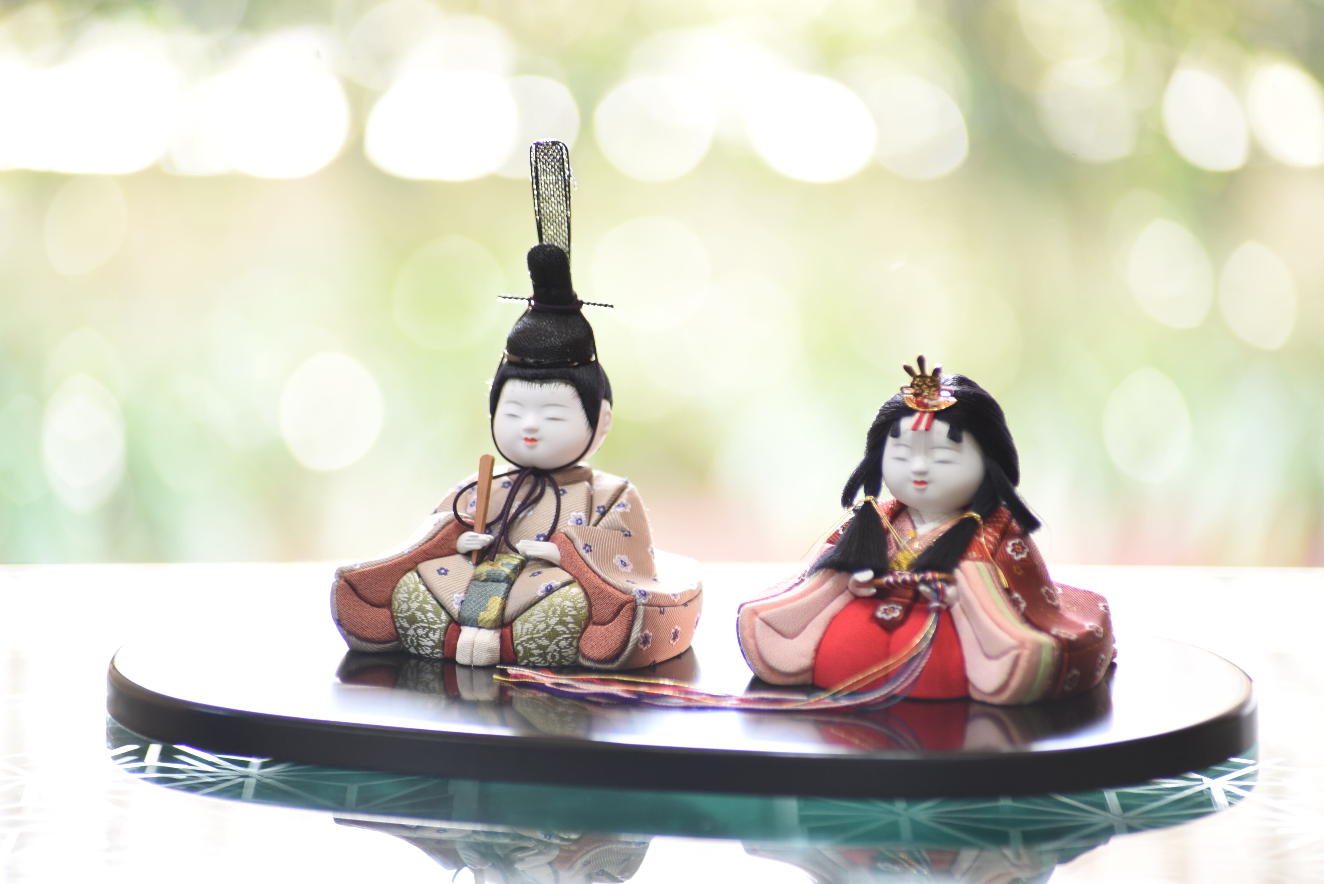 雛人形【令華雛】 小判台飾り | 【有松人形工房】江戸木目込み人形