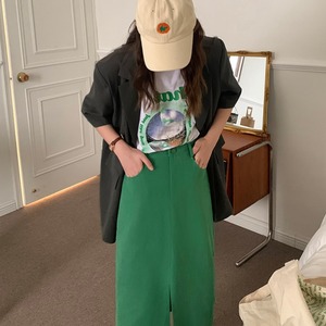 フロントスリットスカート　A1962