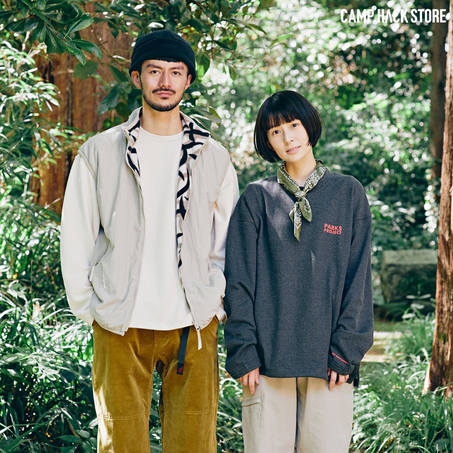 秋冬に役立つ。ロンTみたいに着れる別注スウェット | CAMP HACK STORE