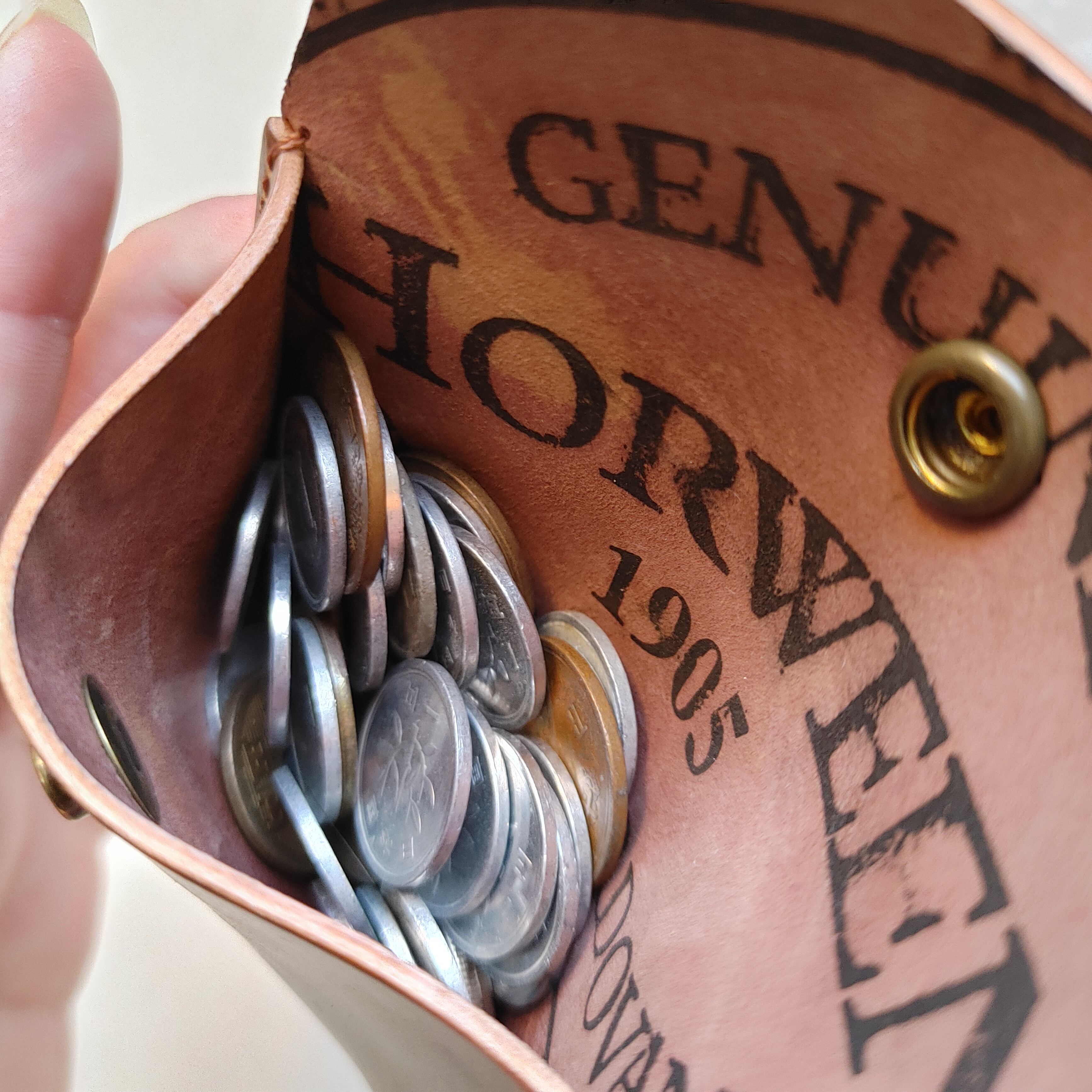 アッシュランドレザー コインケース 参考用 | いずみ HORWEEN