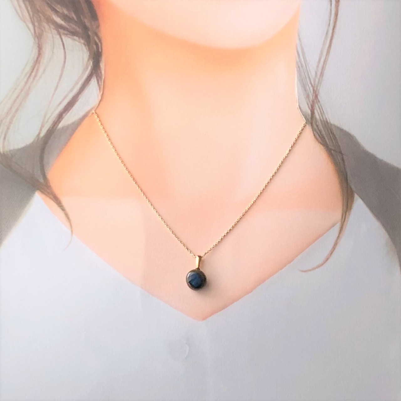 【信楽焼】凛蒼玉 ピアス(イヤリング) 蒼玉シリーズ 陶器 伝統工芸