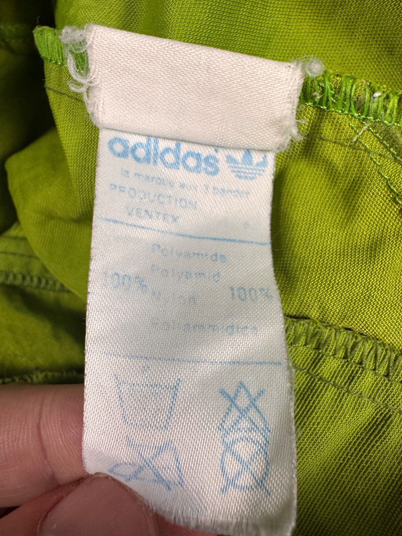 80s French Adidas “Crazy Pattern”