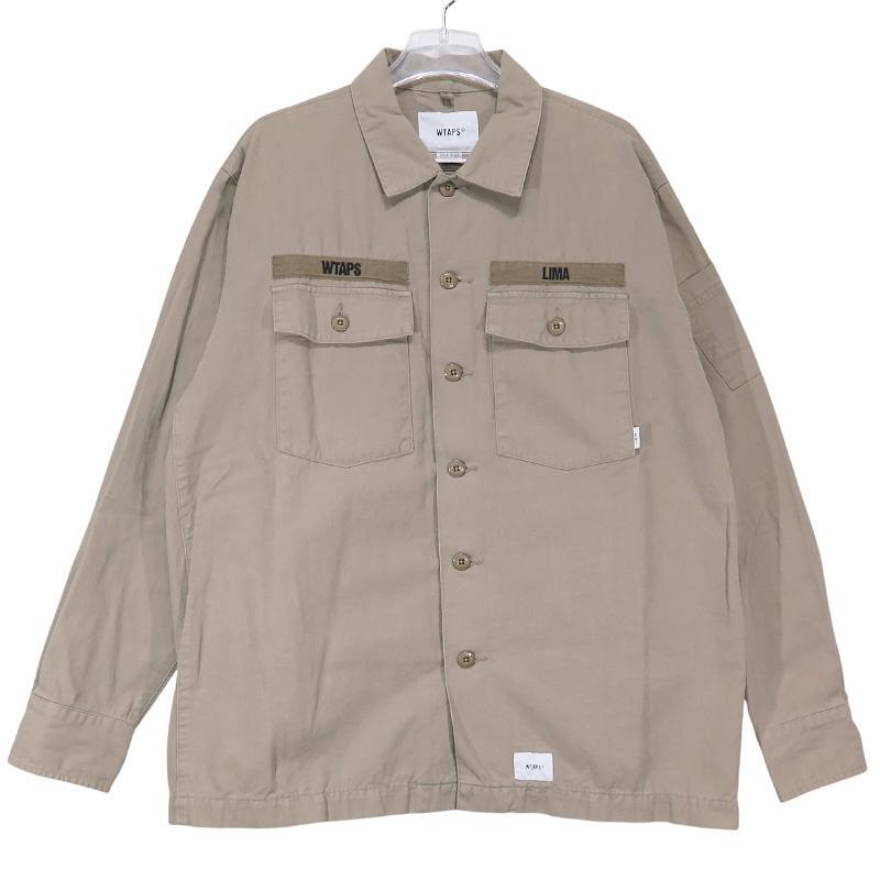 新品 WTAPS ダブルタップス 22SS SCOUT/LS/NYCO.TUSSAH 221WVDT-SHM04