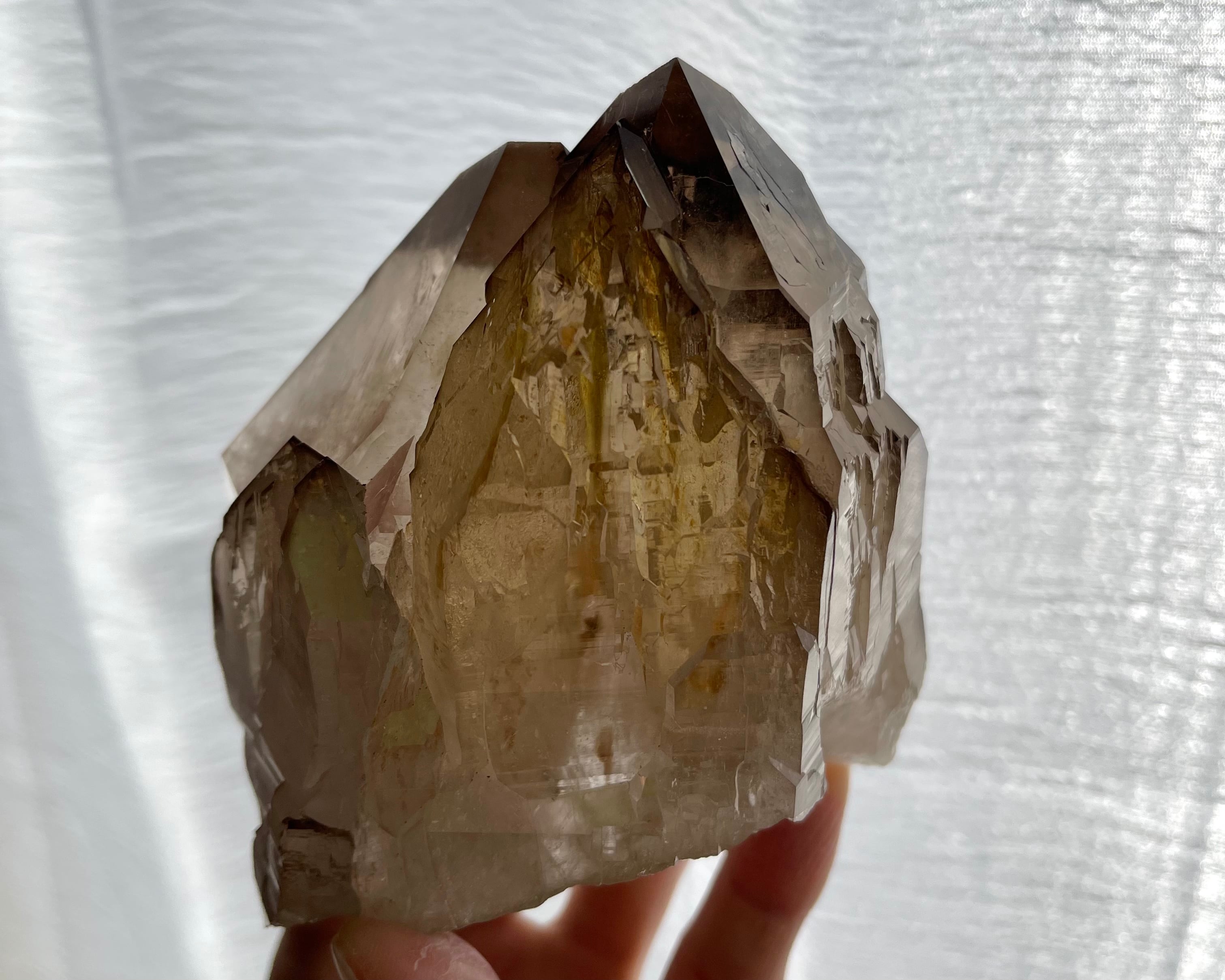 最終値下げです！スイス産カテドラルスモーキークォーツ 【公式通販】