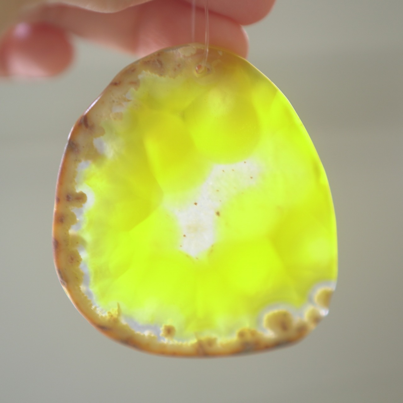 Fruit Sherbet - アゲートヒーリングチャイム / Agate Sun Catcher Wind Chime 865