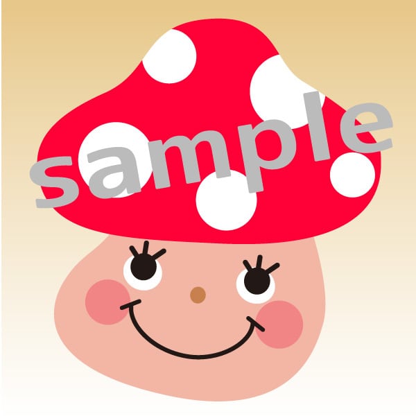 きのこちゃん きのこちゃんのアイコン1 | illustcup