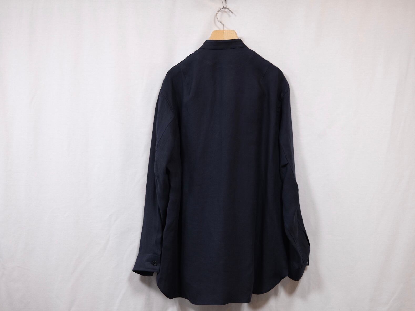 ULTERIOR”L/R TWILL WORK SH-JKT NAVY” | Lapel online store