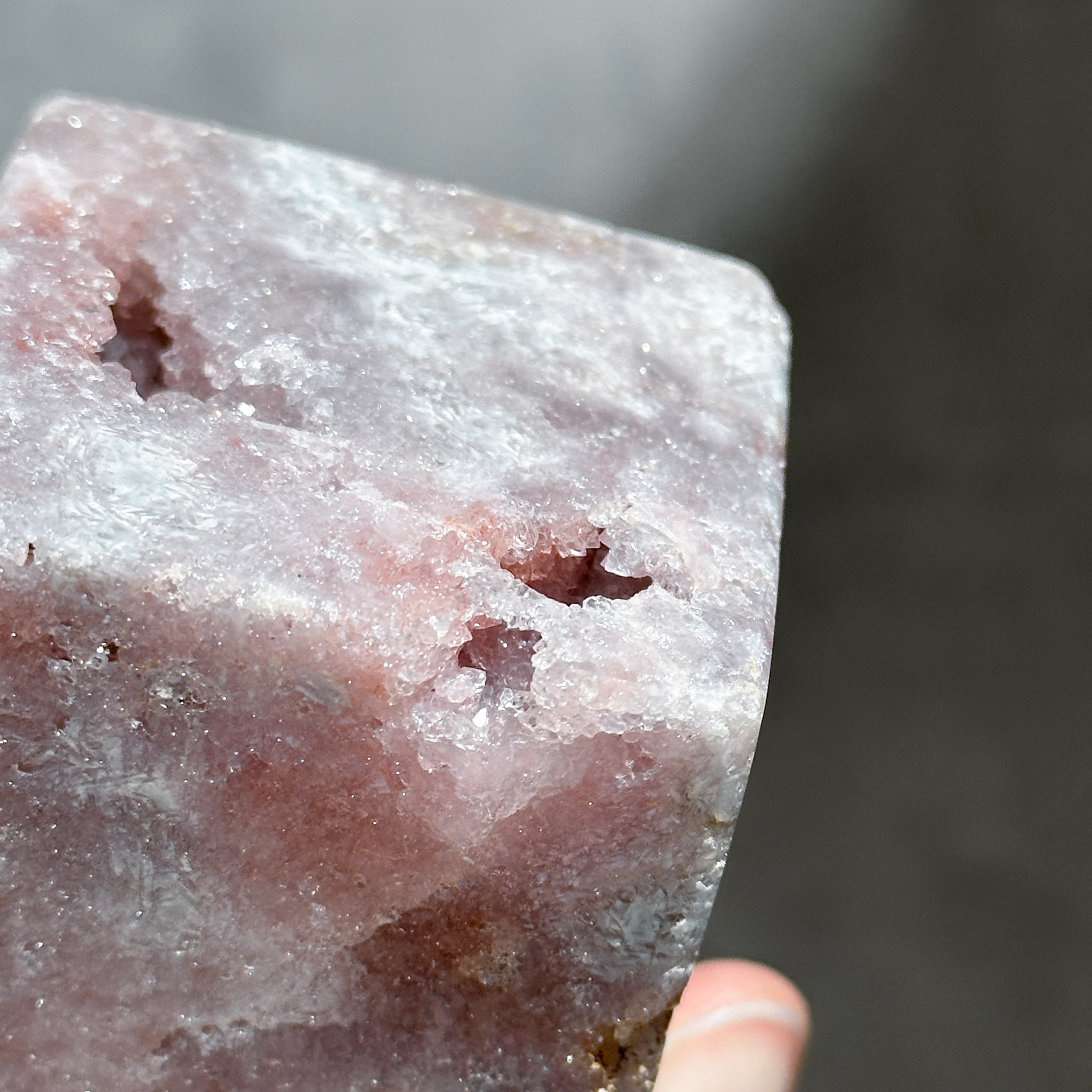 ハイクオリティ】ピンクアメジスト キューブ04◇ Pink Amethyst