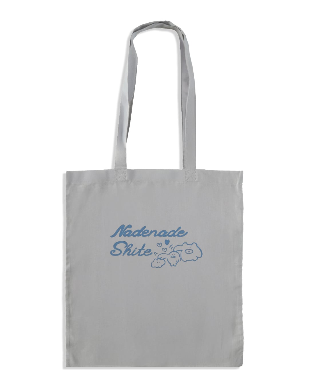 なでなでトリオトートバック/グレー(MK-589)