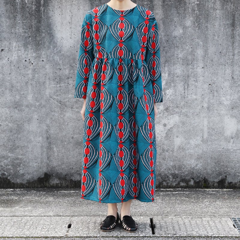 ワンピース | カンガ屋 katikati（カティカティ）｜アフリカ布「カンガ