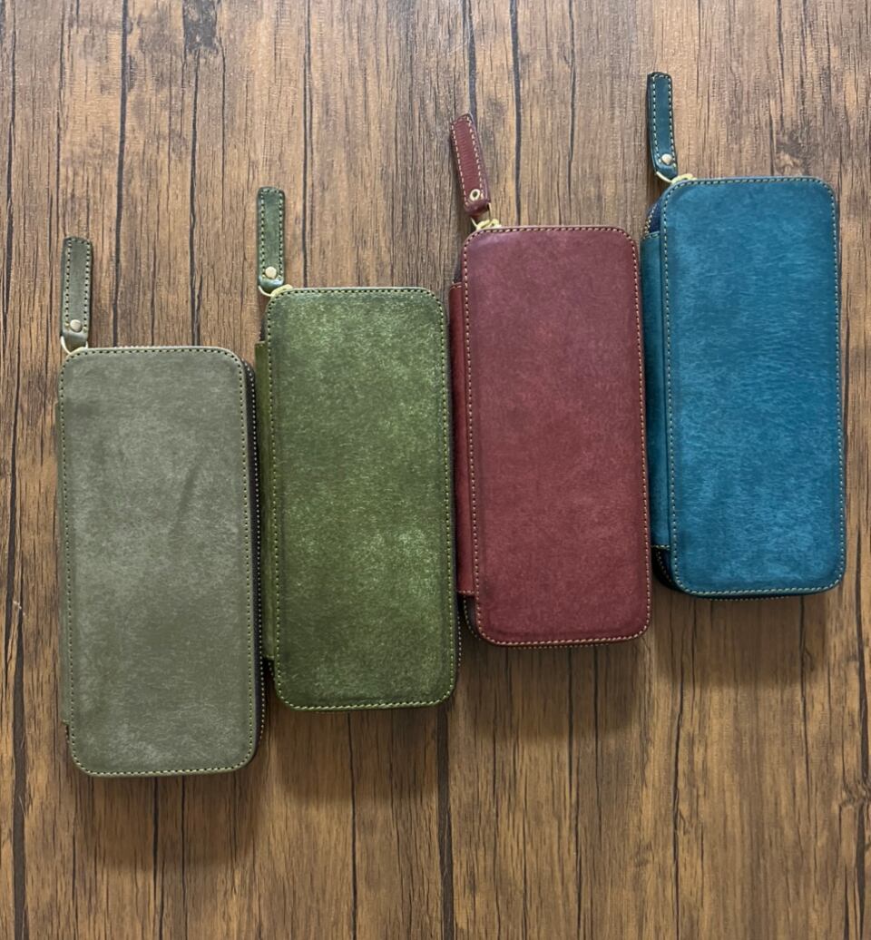 バハギア ペンケース ラウンドジップ型 プエブロ モスト | Bahagia & Craft 