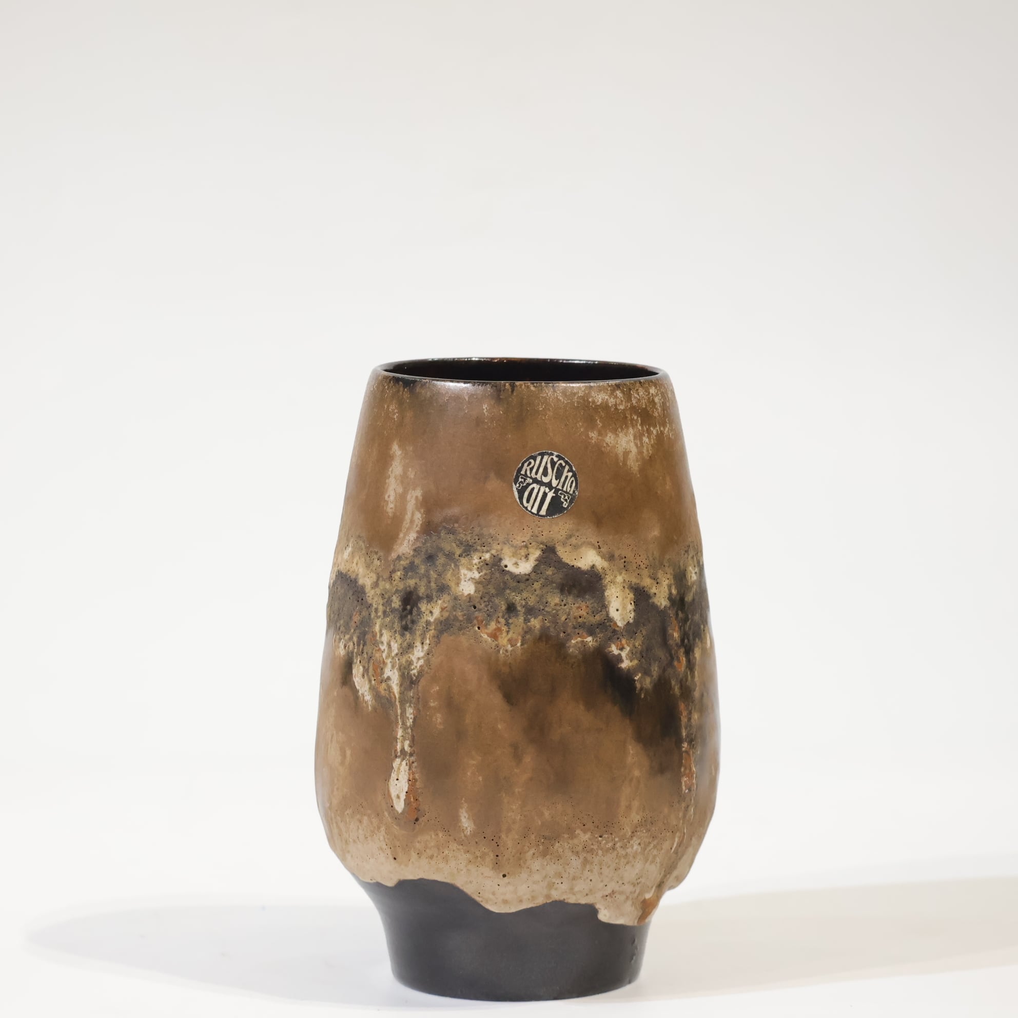 Ruscha-- 18.1cm | Fat Lava & German Art Pottery
