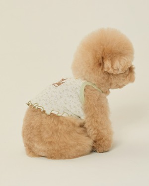 【予約】[ thesallyslaw ] Chloe Top｜Lime Floral
