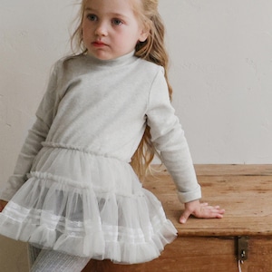 「予約販売」冬ハーフネックチュールスカート