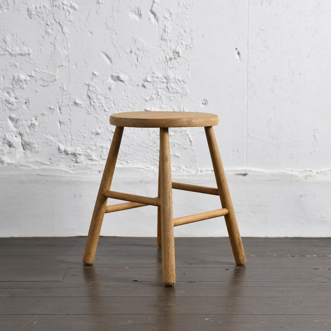 Round Stool / ラウンド スツール / 2209W-007 | BANSE - アンティーク