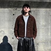 CCU(シーシーユー)TRUCKER JACKET26SS新作コーディネート