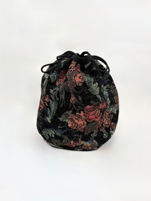 N,P,E・GOBELIN FABRIC PATIENTS BAG・FLOWER　NPE02-OSK10