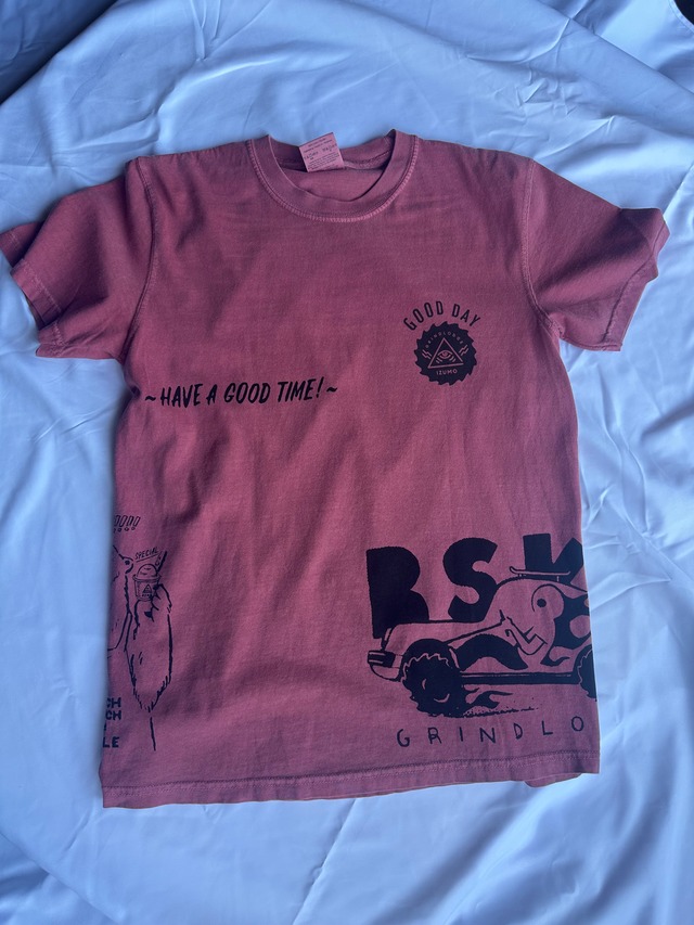 1点物シリーズ　L/S TEE レンガ　M size