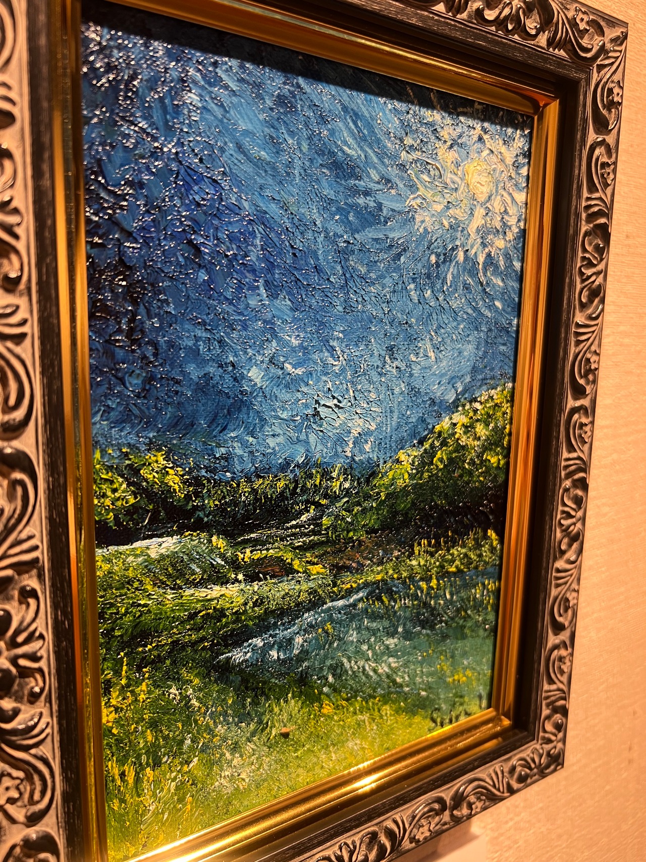 落ち葉と枝が観た景色