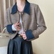 アウター ジャケット レディース 長袖 襟付き 前開き デザインボタン ショート丈 かわいい 大人可愛い きれいめ シンプル 上品 おしゃれ かっこいい カジュアル こなれ感 個性的 きちんと 主役級 存在感 抜け感 秋 冬 ベーシック ナチュラル キュート クール ボーダー柄 レディース 女性用 ママ マタニティ OL 通勤 オフィス 学生 通学 デート お出かけ お泊まり 女子会 旅行 休日 カフェ ショッピング コンパ レストラン 普段使い 着回し 重ね着 デイリー S M L トレンド モテ