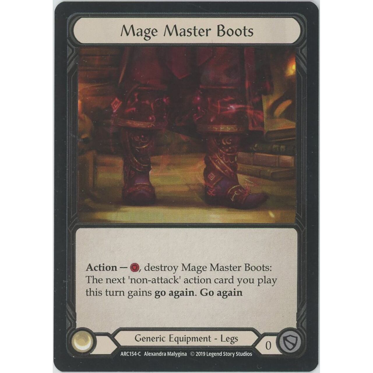 Mage Master Boots ARC Cold Foil #838