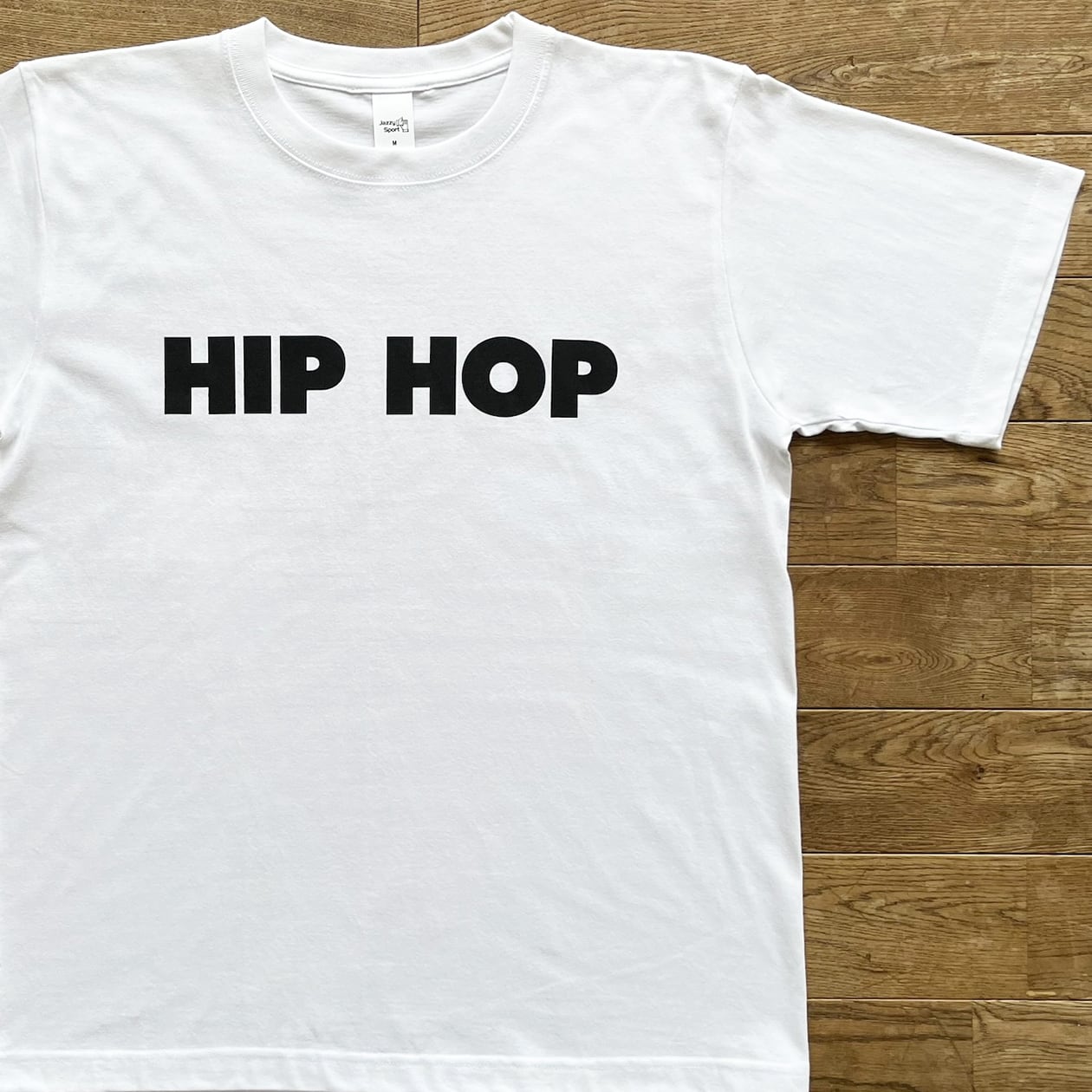 J.S. Hip Hop Tシャツ（ホワイト）