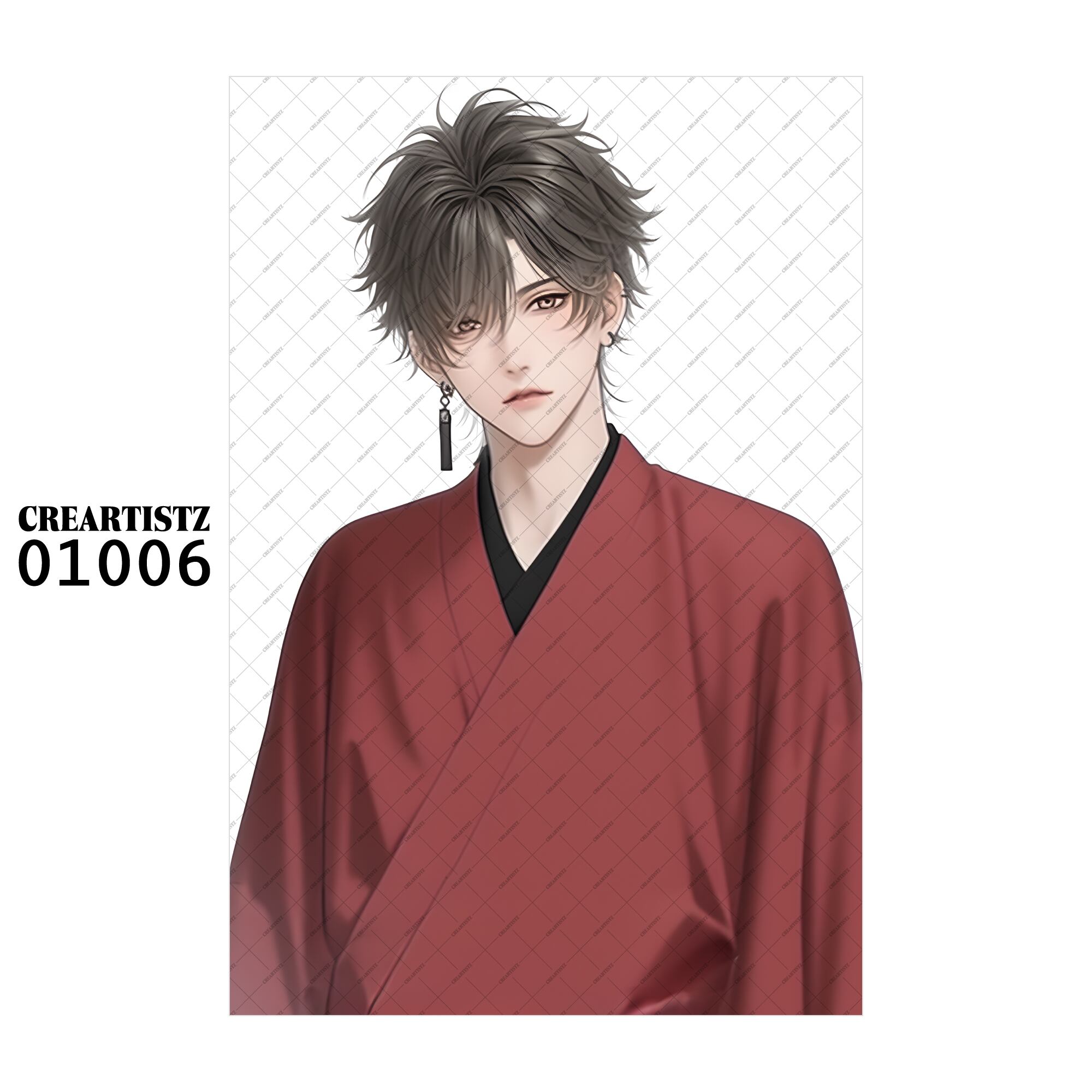 01006 ボーイ クール オリジナル ペーパー/ステッカー 4枚セット CREARTISTZ