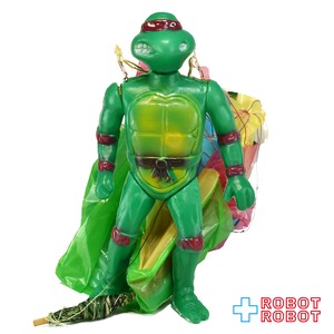 KO タートルズ TMNT ラファエロ パラシュート付き ポリ製アクションフィギュア