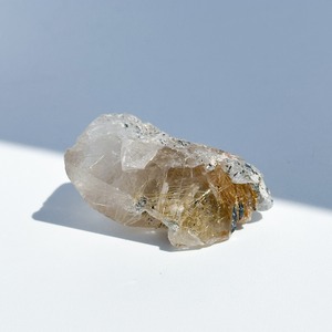 バイーア産ルチルインクォーツ 原石 15◇ Rutile in Quartz◇天然石・鉱物・パワーストーン