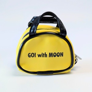 【 MOON / MOONEYES / ムーン アイズ 】 MOON Mini Bag Pouch Key Ring ムーン ミニ バッグ ポーチ キーリング / ホットロッド〚アメリカン雑貨 アメトイ〛