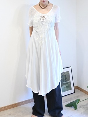 LACE UP ONEPIECE