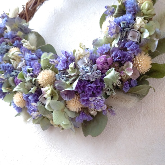 Ｓ様専用ドライフラワーのハーフリースとなります